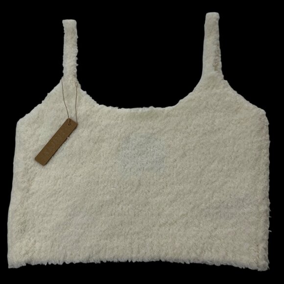 SKIMS Cozy Knit Tank Top Team USA White L/XL - Picture 2 of 8